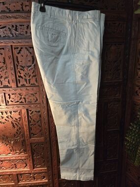Cremieux Men's MADISON Style Stretch Comfort Cotton Blend White Chino Pants
